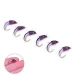 6 pi�ces 12 # r�aliste nymphe scud mouche p�che app�t artificiel insecte leurre de p�che leurre avec ...