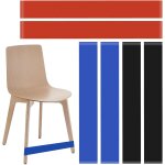 6 pices bandes de chaise, bandes elastiques en latex, bandes elastiques pour l'cole, le bureau, les ...