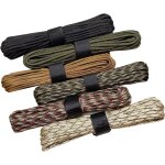 6 pieces paracord 4 mm, general paracord, climbing rope tear - resistance, rope bracelet, for outdoor ...