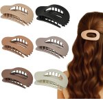 6 pièces pince cheveux plate antidérapante couleur unie ensemble pince plate cheveux femme résine légère ... 6 pièces pince cheveux plate antidérapante couleur unie ensemble pince plate cheveux femme résine légère ...