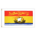 60x90 cm suspension canada nouveau - brunswick, 60x90cm drapeau haute qualit  nipseyteko