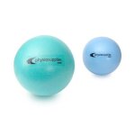 66fit set 2 ballons pilates turquoise / bleu taille 20 25