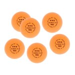 6pcs 40mm balles de ping - pong de qualité supérieure 3 etoiles 6pcs 40mm balles de ping - pong de qualité supérieure 3 etoiles