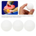 6pcs / jeu regail balles de tennis de table en plastique abs 3 etoiles pour sports entra?nement de ping ...