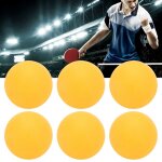 6pcs / jeu regail balles de tennis de table en plastique abs 3 etoiles pour sports entra?nement de ping ...