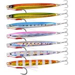 7 pices leurres de pche en mtal super slim ssz, leurre artificiel, 10g, 20g, 30g, 40g - type b - 2 ...