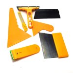 7 pi�ces / ensemble bulles en plastique gratuit film de fen�tre de voiture autocollant de voiture grattoir ...