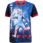8 ans - maillot fff - antoine griezmann - enfant - manches courtes - bleu - respirant