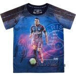 8 ans - maillot - psg - dani alves - collection officielle - enfant - manches courtes