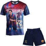 8 ans - maillot + short enfant - fc barcelone - lionel messi - 100% polyester - taille garçon - bleu 8 ans - maillot + short enfant - fc barcelone - lionel messi - 100% polyester - taille garçon - bleu