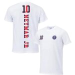 8 ans - t - shirt enfant - psg - neymar jr - blanc - manches courtes - officiel 8 ans - t - shirt enfant - psg - neymar jr - blanc - manches courtes - officiel