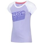 8 ans - t - shirt fille - paris saint germain - violet - manches courtes - officiel - coton