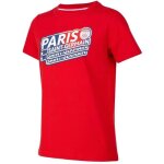 8 ans - t - shirt - paris saint germain - collection officielle - rouge - manches courtes - enfant