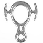 8 forme descendeur extrieur escalade mousquetons descente en rappel anneau pour equipement d'escalade ...