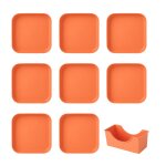 8 pices assiettes en plastique lgres assiettes a dner rutilisables incassables assiettes colores ...