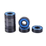8 pi�ces / ensemble 608rs acier skate skateboard int�gr� entretoise roulements vente chaude