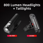 800 groupe lumen - feu avant de guidon de vélo lampe de sécurité rechargeable par usb 800 groupe lumen - feu avant de guidon de vélo lampe de sécurité rechargeable par usb