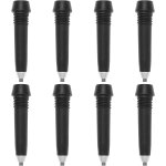 8pcs embouts de bton de randonne en acier au carbone tungstne embouts alpenstock portables embouts ...