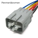8pin male 1 pc with 15cm wire connecteur electronique sfp pdc pour assemblage de radar de recul de voiture, ... 8pin male 1 pc with 15cm wire connecteur electronique sfp pdc pour assemblage de radar de recul de voiture, ...