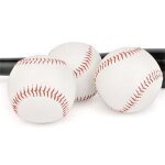 9 balles de baseball en pvc faites a la main, intrieur en caoutchouc suprieur souple, softball, entranement ...