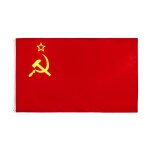 90x150 cm rouge de l'union sovitique des socialistes bustiques, cccp, sensation urss, 90x150cm drapeau ...