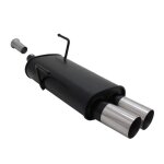 A2062e76rl ; pot silencieux echappement acier pour peugeot 206 et 206 cc de sept 1998 a 2009