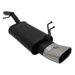 A5402edtm ; pot silencieux echappement acier pour ford fiesta mk6 de type ja8 de oct 2008 a 2012