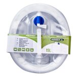 Abbey camp jerrican - 15 l - 100% poly�thylene - modele avec bouchon a vis. r�glable en hauteur