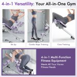 Abdos musculation appareil 4 - en - 1, banc abdominaux ajustable, appareil abdominaux ventre plat (capacité ... Abdos musculation appareil 4 - en - 1, banc abdominaux ajustable, appareil abdominaux ventre plat (capacité ...
