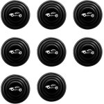 Absorbeur d'amortisseur de porte de voiture, 8pcs car caronnage car autocollants insonoris?s, porte - ...
