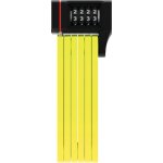 Abus antivol pliable a code ugrip bordo 5700c / 80 cm jaune + support sh Abus antivol pliable a code ugrip bordo 5700c / 80 cm jaune + support sh