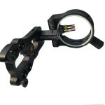 Accessoires de chasse en chane de montagne, fiber optique professionnelle, 5 broches, arc de vue avec ...