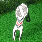 Accessoires de golf en plein air, 1 pice, outils d'entranement de golf, fourche verte, rparation du ...