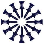 Accessoires de golf, tee de golf, goupille de limite de golf, porte - balle en plastique 37 mm, bleu
