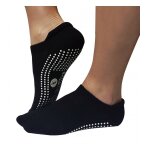 Accessoire gymnastique sveltus chaussettes antiderapante x2 noir 62052 - m