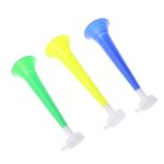 Accessoires de pom - pom girl, corne en plastique, fans de jeu de football, trompette pour enfants