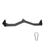 Accessoire de traction lat�rale - duoku - barre en v pour machine a c�ble - barre de traction pour triceps ...