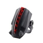 Accessoires de vélo 2 laser + 5 led, projection de logo, feu d'avertissement de vélo vtt, faisceau arrière ... Accessoires de vélo 2 laser + 5 led, projection de logo, feu d'avertissement de vélo vtt, faisceau arrière ...