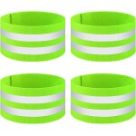 Acdsgd - brassard r�fl�chissant, barres parall�les fort pouvoir collant r�fl�chissante brassard s�curit� ...