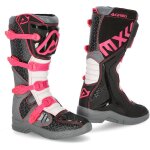Acerbis x - team bottes motocross, noir - rose, taille 44 pour hommes