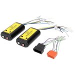 Adaptateur ajout ampli sur systeme origine - iso 4 canaux et remote Adaptateur ajout ampli sur systeme origine - iso 4 canaux et remote