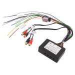 Adaptateur autoradio pour vehicules avec ampli origine 4 canaux