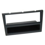 Adaptateur de faade soft touch 1 - din avec vide poche opel combo / corsa / meriva