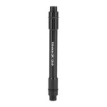 Adaptateur de moyeu d'axe traversant de vlo, brochette  dgagement rapide de 12mm  9mm, noir