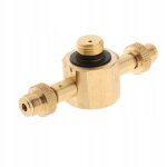 Adaptateur propane adaptateur réchaud de camping adaptateur bouteille de gaz 2 têtes 85 mm Adaptateur propane adaptateur réchaud de camping adaptateur bouteille de gaz 2 têtes 85 mm