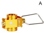 Adaptateur de recharge de gaz pour camping en plein air, vannes, connecteur de rechaud a gaz, bidon