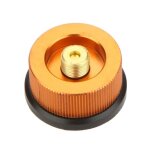 Adaptateur de recharge de propane pour cuisinire a gaz de camping en plein air, adaptateur de rservoir, ...