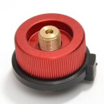Adaptateur de recharge de propane pour cuisinire a gaz de camping en plein air, adaptateur de rservoir, ...