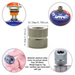 Adaptateur de recharge de propane pour cuisinire a gaz de camping en plein air, adaptateur de rservoir, ...