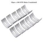 Add 100 crankshaft roulement de vilebrequin principal std + 100 pour suzuki gsxr1000 k9 l0 l1 inj 2009 ...